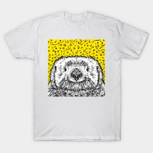 OTTER IN YELLOW T-Shirt